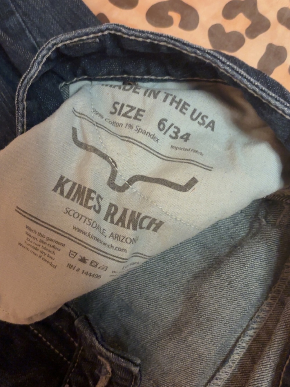 Kimes Ranch Women’s Dark Indigo Denim Jeggings